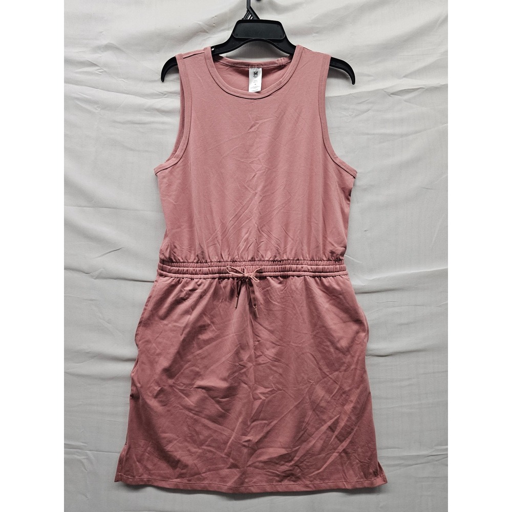 Member's‎ Mark Womens Tank Dress Pink Cotton Blend Casual Size Medium